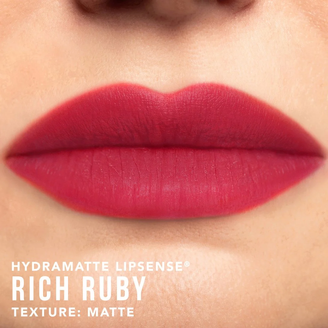 Rich Ruby LipSense Cream | Ashley Cejka